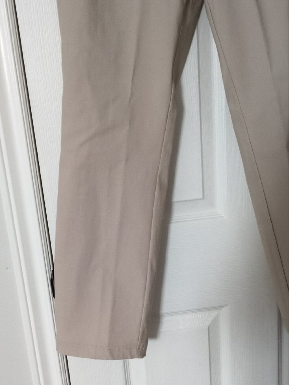 Tailored Women's Taupe Straight-Leg Trousers - Picture 3 of 7